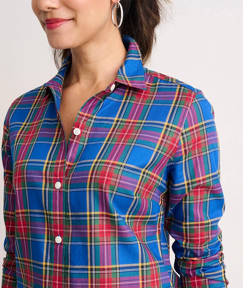 Cotton Plaid Sadie Shirt - FINAL SALE
