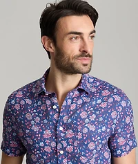 Linen Short-Sleeve Scott Shirt - FINAL SALE