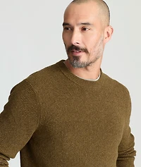 Ribbed Crewneck Sweater - FINAL SALE