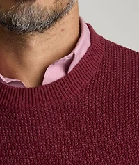 Ribbed Crewneck Sweater