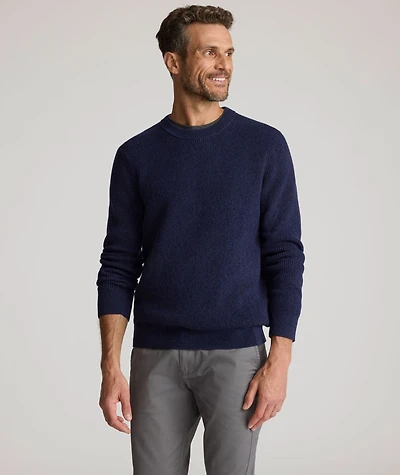 Ribbed Crewneck Sweater