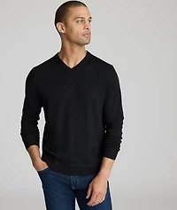 Merino Wool V-Neck Sweater