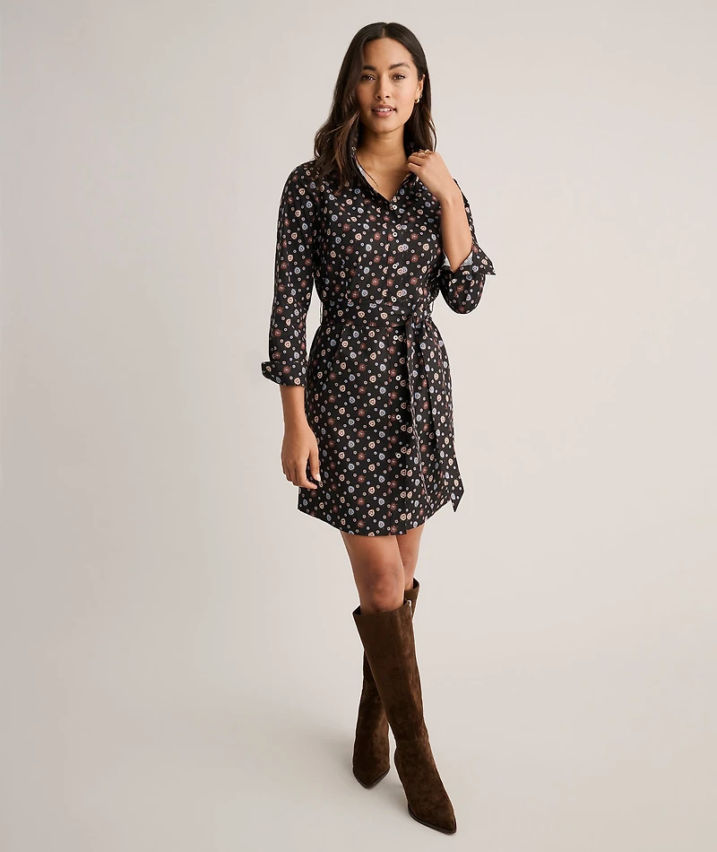 Stretch Cotton Sydney Shirt Dress