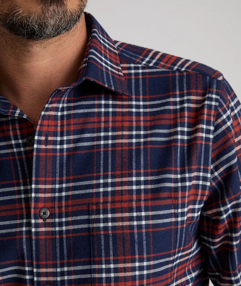 Performance Flannel Trezari Shirt - FINAL SALE