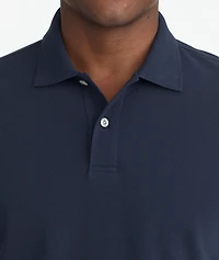 Pique Long-Sleeve Polo - FINAL SALE