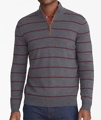 Merino Wool Quarter-Zip Sweater - FINAL SALE
