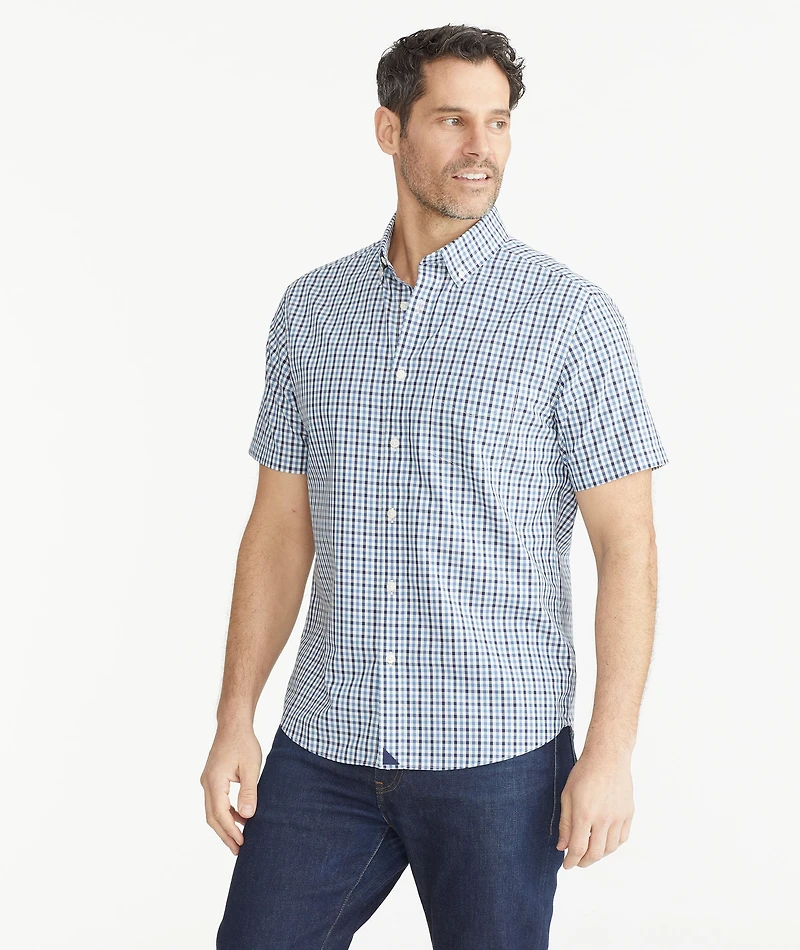 Wrinkle-Free Short-Sleeve Melvald Shirt - FINAL SALE
