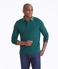 Striped Long-Sleeve Polo - FINAL SALE