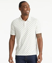 Patterned Performance Polo - FINAL SALE