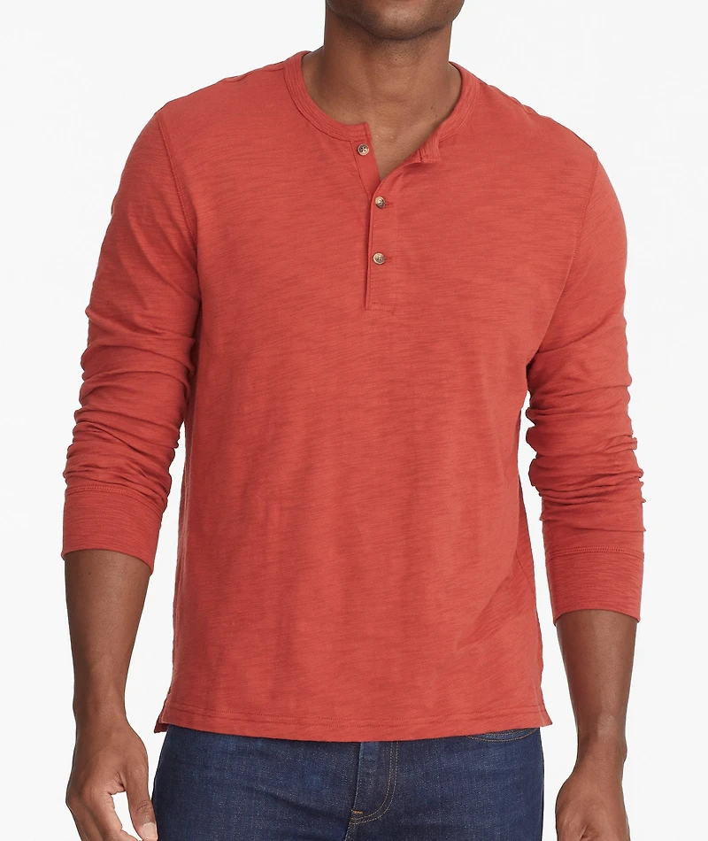 Slub Cotton Henley
