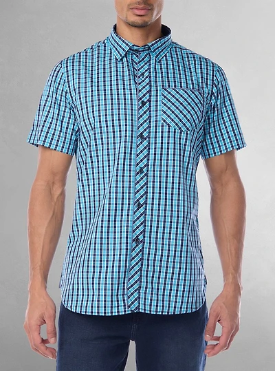 Chemise décontractée à manches courtes pour hommes