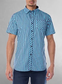 Chemise décontractée à manches courtes pour hommes