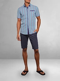 Men's casual short sleeve shirt