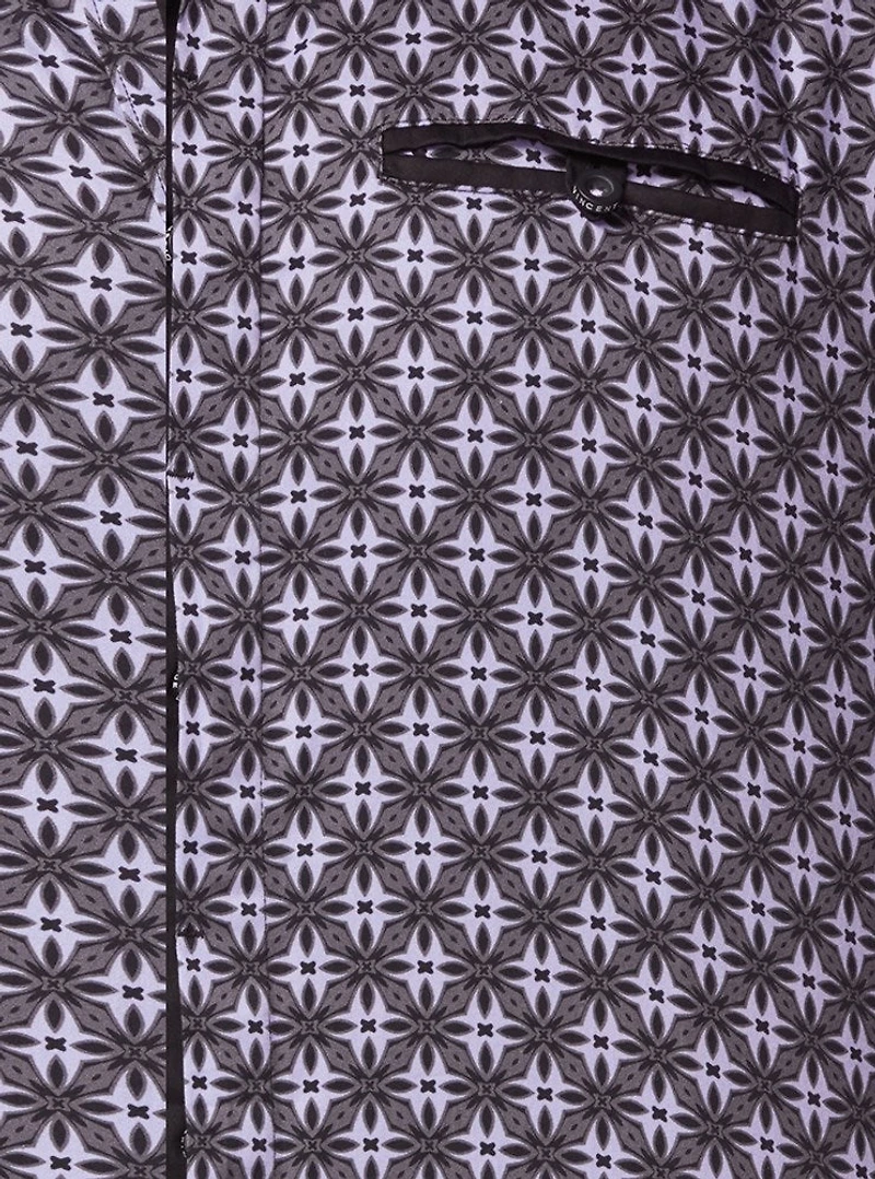 Men's casual short sleeve shirt