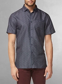 Chemise décontractée à manches courtes pour hommes