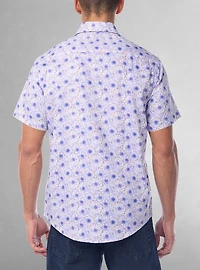 Chemise décontractée à manches courtes pour homme