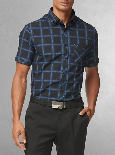 Men's casual short sleeve shirt