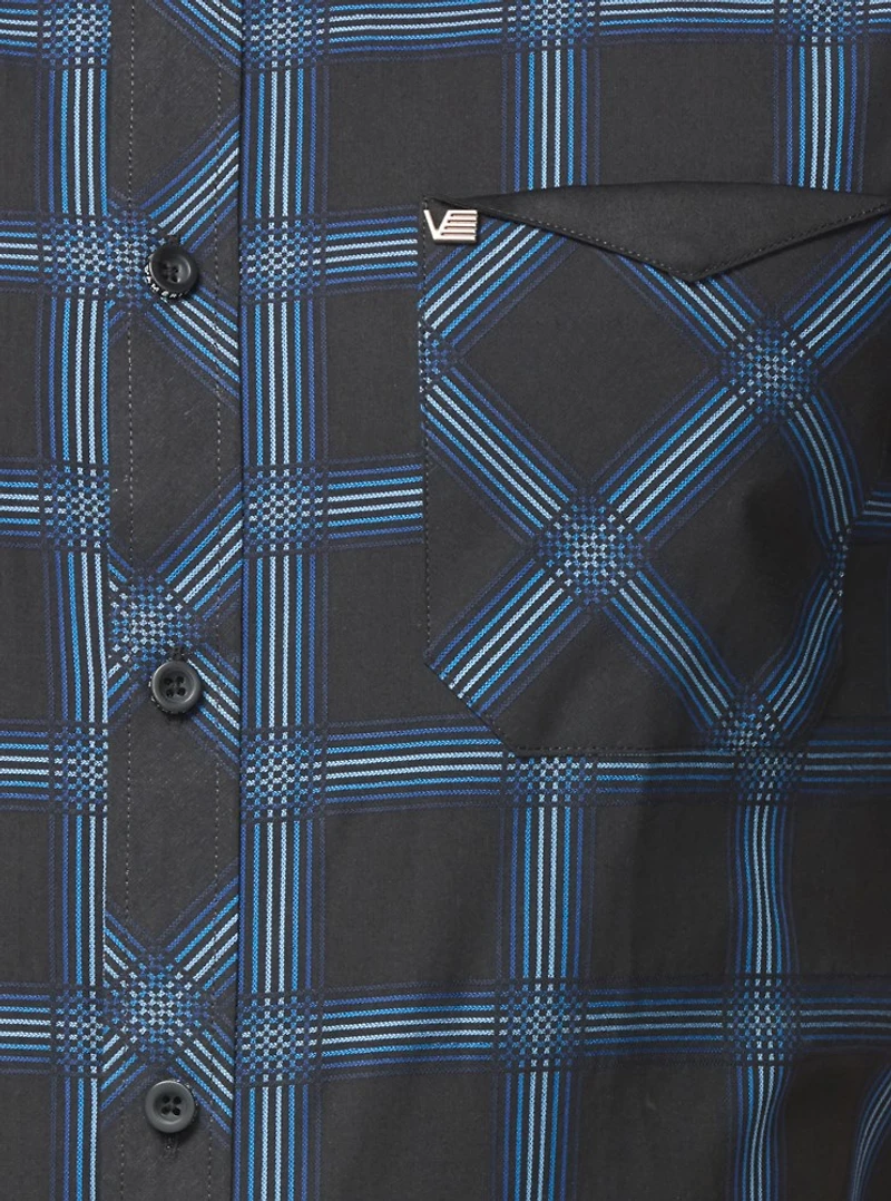 Men's casual short sleeve shirt