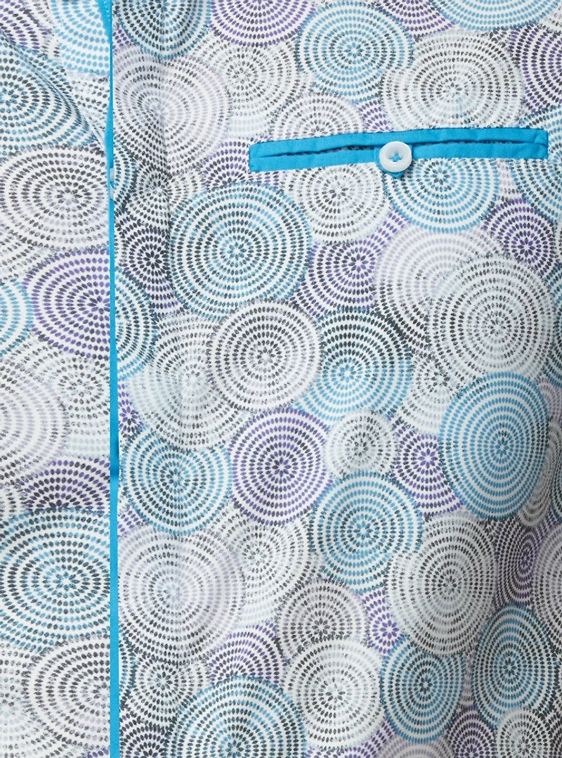 Chemise décontractée à manches courtes pour hommes