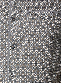 Men's casual short sleeve shirt