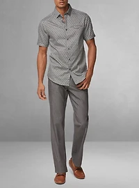 Men's casual short sleeve shirt