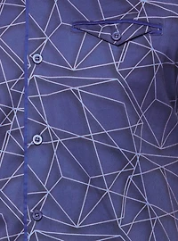 Men's casual short sleeve stretch shirt
