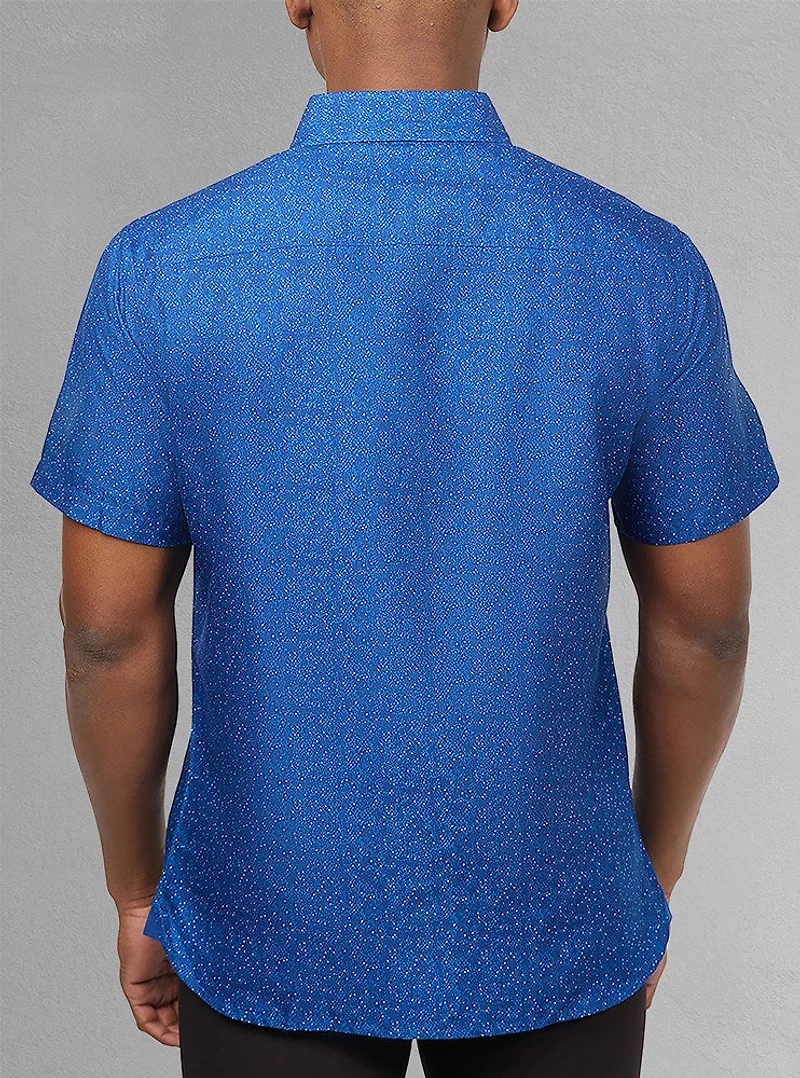 Chemise décontractée à manches courtes pour hommes