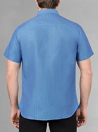 Men's casual short sleeve shirt