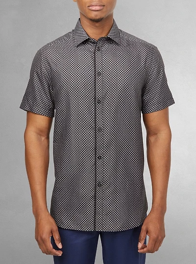 Men's casual short sleeve shirt