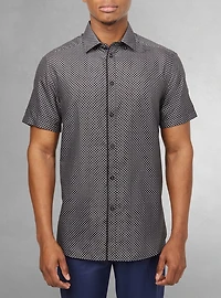 Chemise décontractée à manches courtes pour hommes