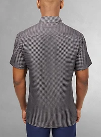 Chemise décontractée à manches courtes pour hommes