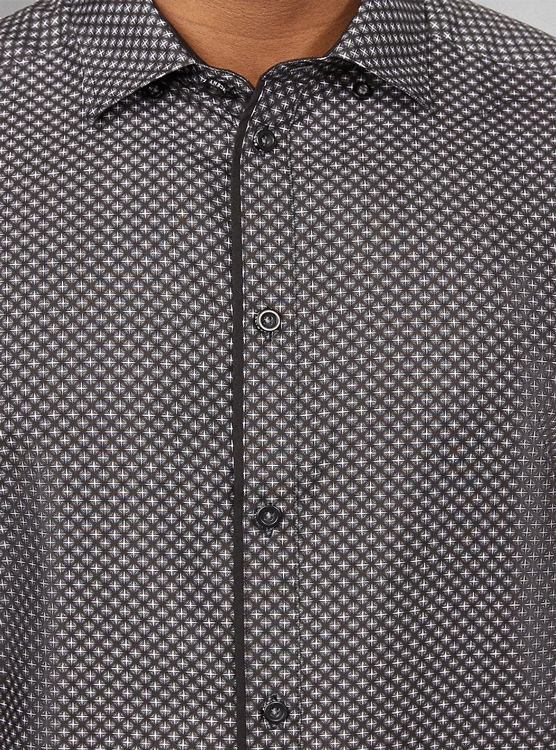 Chemise décontractée à manches courtes pour hommes