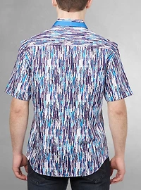 Men's casual short sleeve shirt