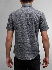 Men's casual short sleeve shirt