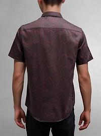 Men's casual short sleeve shirt