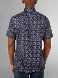 Men's casual short sleeve shirt