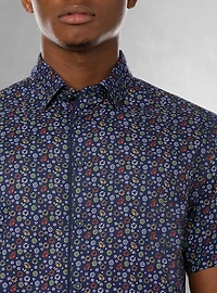 Chemise décontractée à manches courtes pour hommes