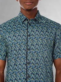 Men's casual short sleeve shirt