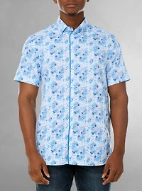 Chemise décontractée à manches courtes pour homme