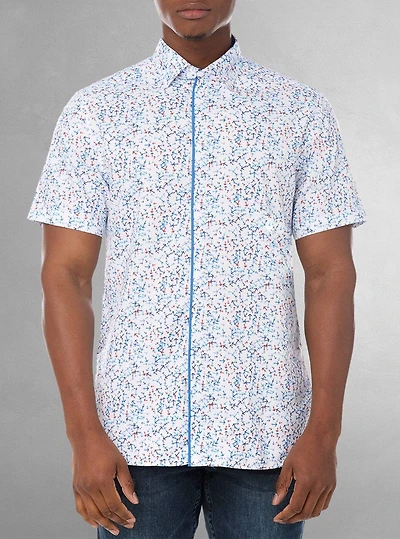 Chemise décontractée à manches courtes pour hommes
