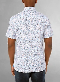 Men's casual short sleeve shirt