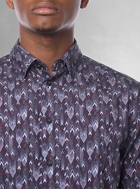 Men's casual short sleeve stretch shirt