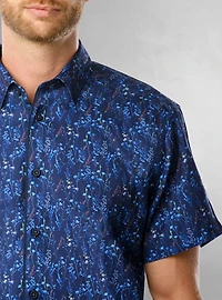 Chemise décontractée à manches courtes pour hommes