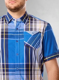 Chemise décontractée à manches courtes pour hommes