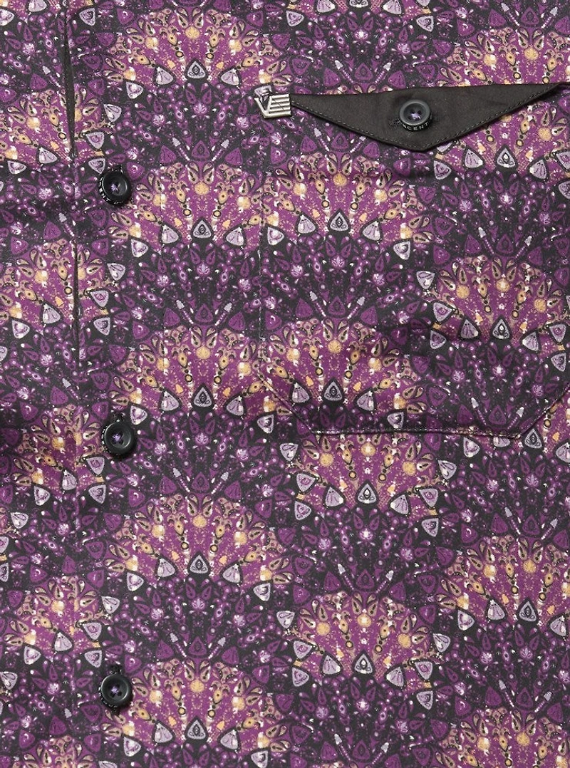Chemise décontractée à manches longues pour hommes