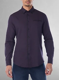 Men's casual long sleeve shirt