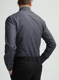 Men's casual long sleeve graduation shirt