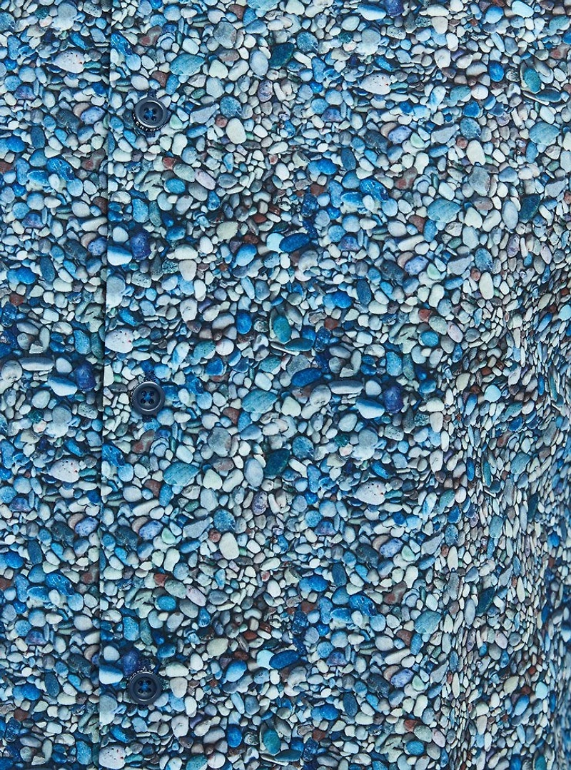 Men's casual long sleeve stretch shirt