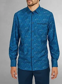 Men's casual long sleeve shirt