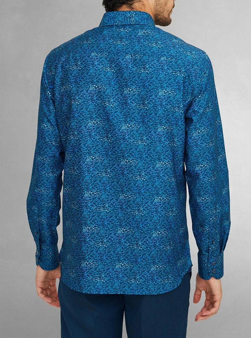 Chemise décontractée à manches longues pour hommes